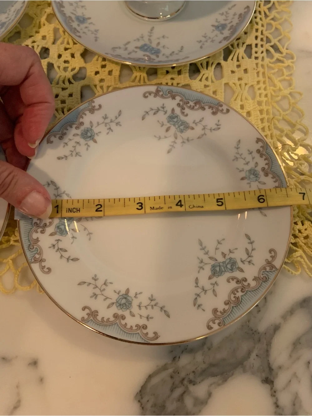Vintage Imperial China Seville 5303 Tea Set Teacups Saucers Plates